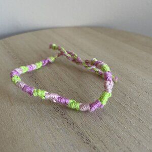 Katniss Bracelet, anklet, trendy, comfortable, tie, embroidery thread, woven, gi